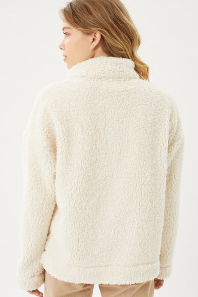 Sherpa Brushed Pullover