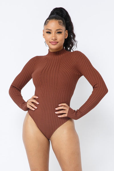 Mock Neck Bodysuit