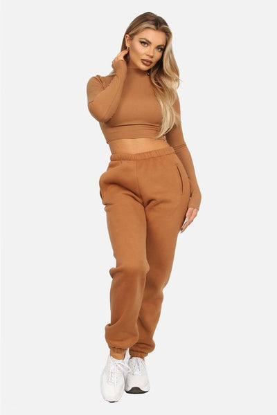 BEST HIGH WAIST PLUSH JOGGER