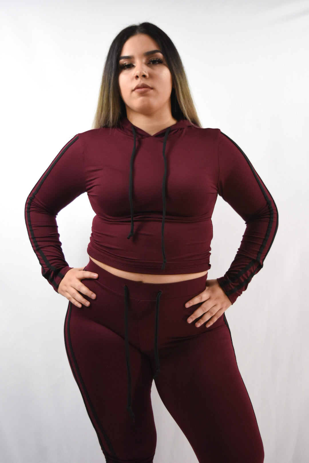 Active Hoodie and Leggings Pants Set