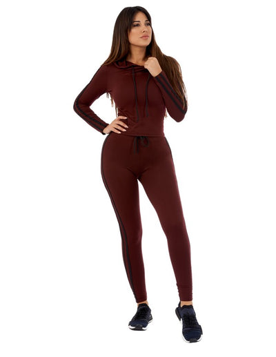 Active Hoodie and Leggings Pants Set